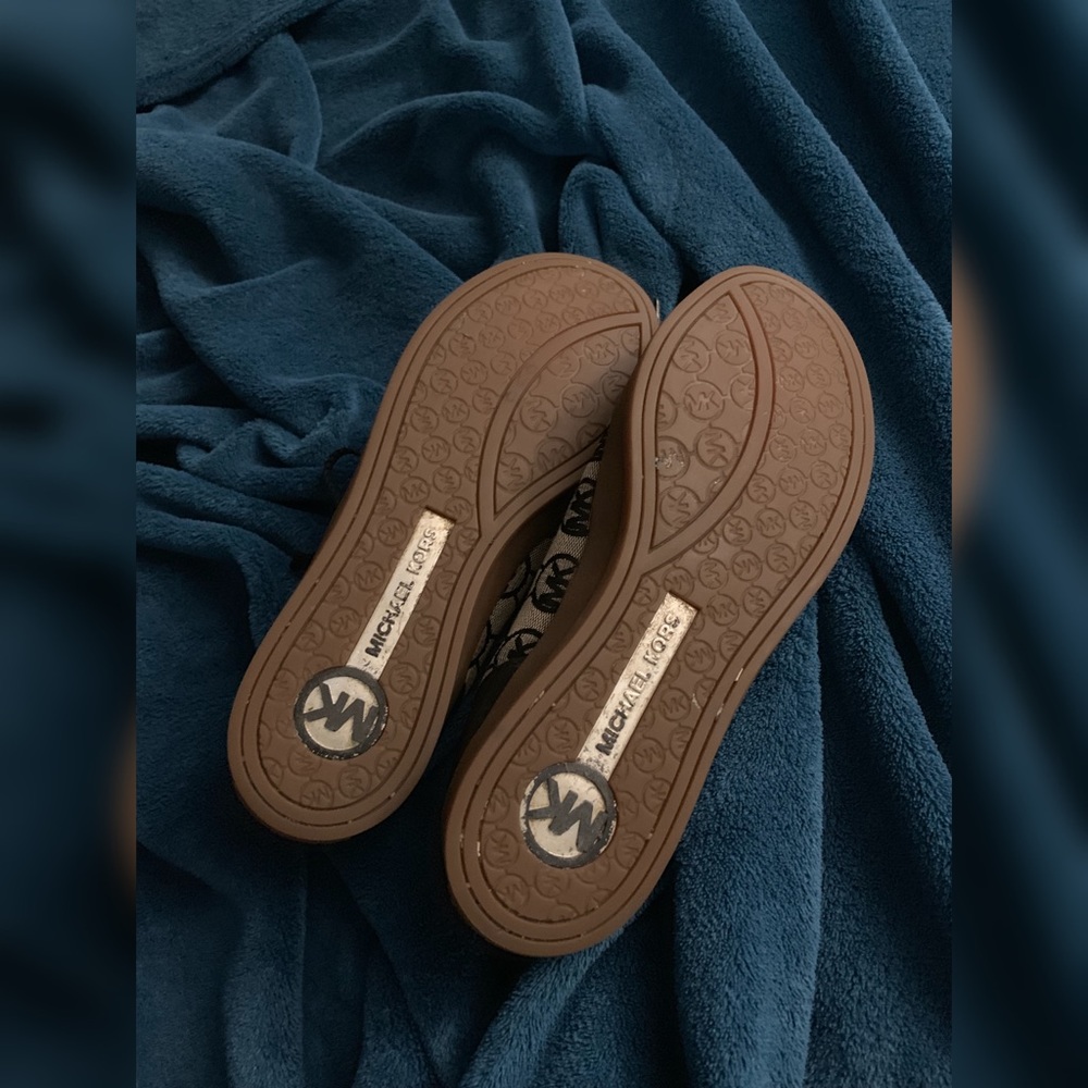 Womens MICHAEL KORS Flat sneakers Sz 7.5 - Picture 6 of 8